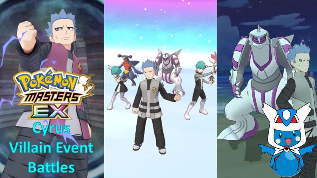 Pokemon Masters EX:  Cyrus Villain Event Battles