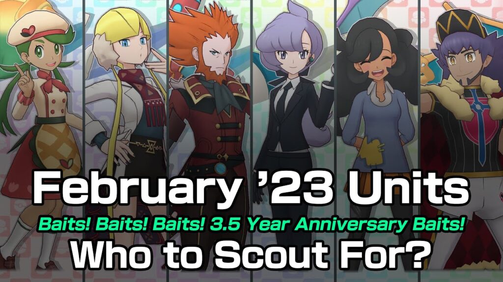 [Pokemon Masters EX] FEBRUARY 2023 SYNC PAIRS: Who to Scout For?