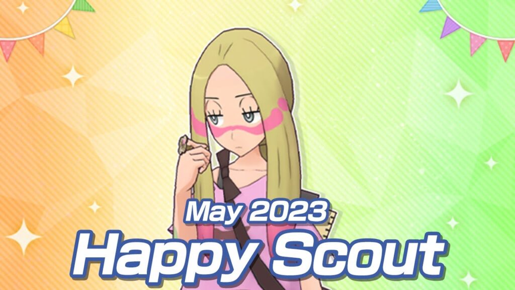 [Pokemon Masters EX] HAPPY SCOUT (May 2023) | Pokemon Masters Day 25 Gems + 100 Paid Gems Multi