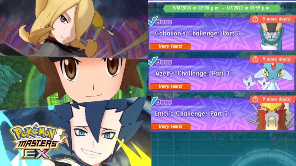 Legendary Gauntlet Before Datamine feat. Sygna Suit (and Seasonal) Units - Pokemon Masters EX