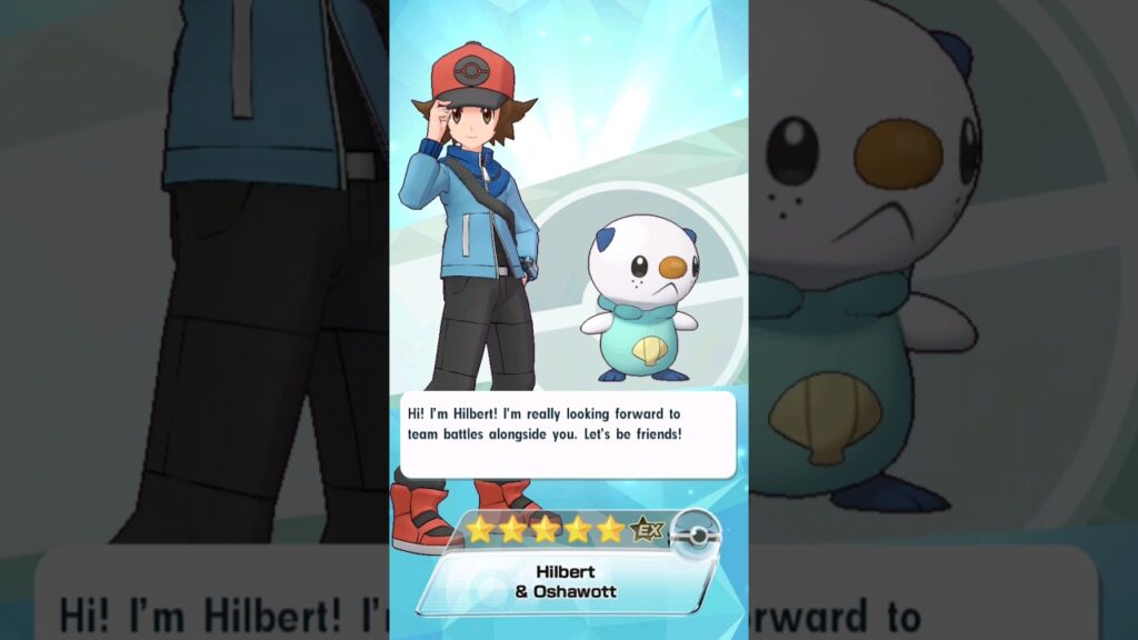 Pokemon Masters EX Gacha: 5* Hilbert Oshawott 1/5 and 2/5 Darach Staraptor!