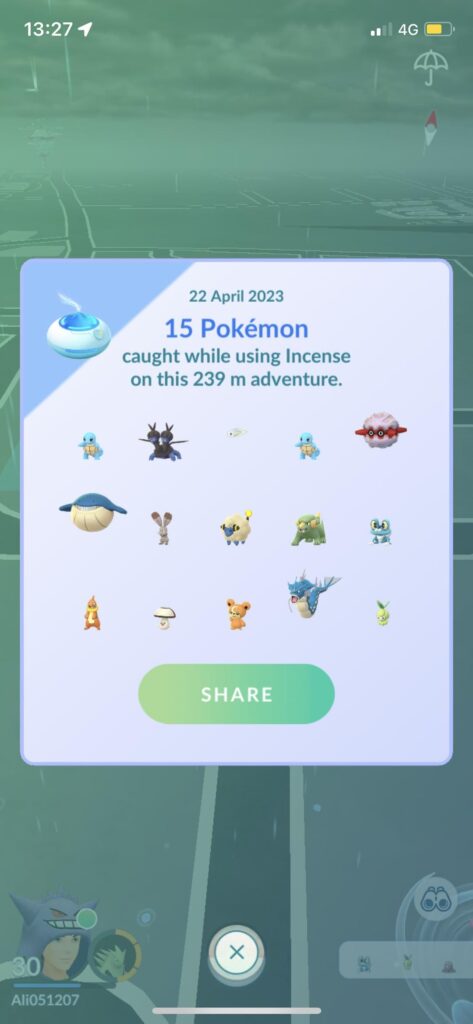 Gyarados daily incense slaw