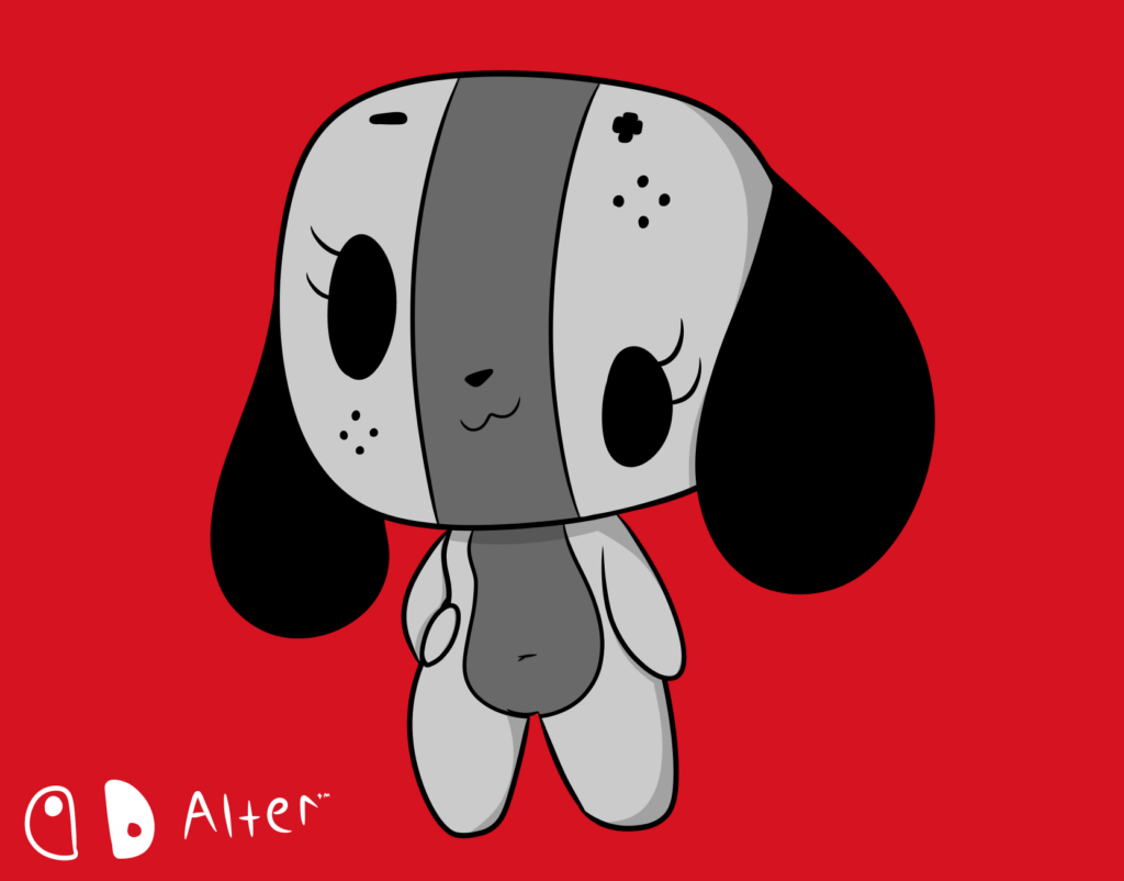 Switch dog :) Art by me