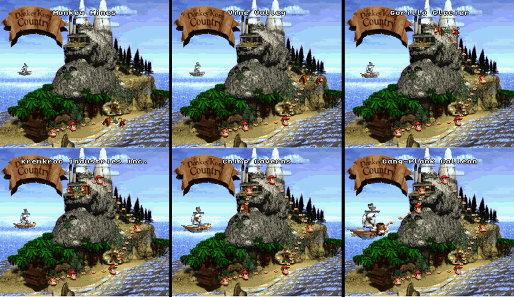TIL King K. Rool's ship gets closer as you progress through the game