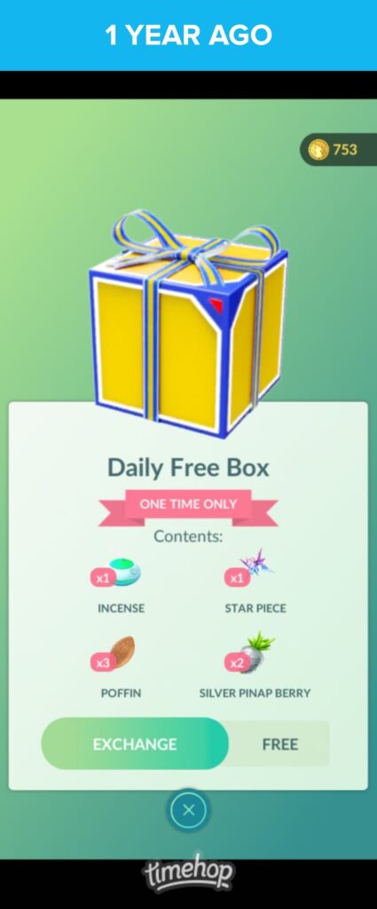 One Year Ago... I miss those good boxes