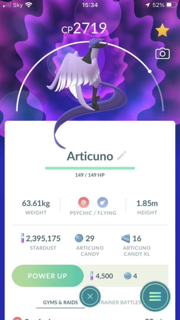 After 20+ encounters I finally caught my first galarian bird