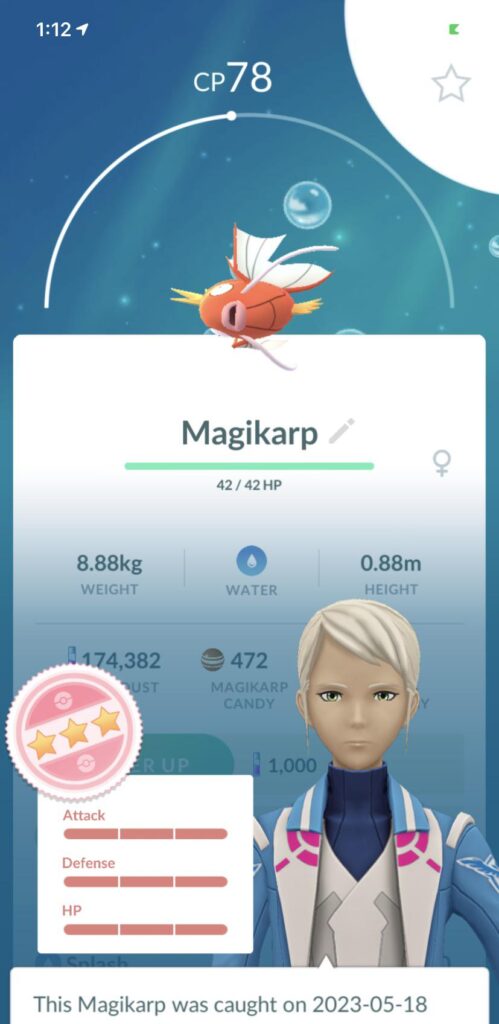My first perfect