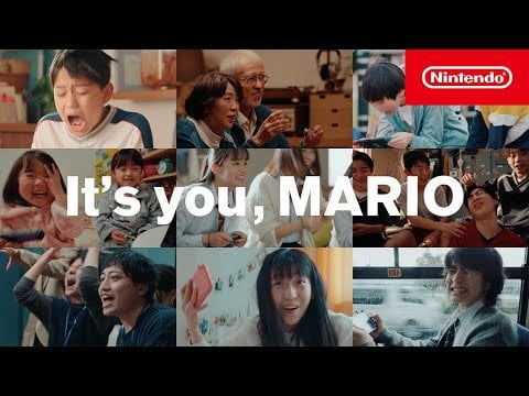 Japanese TV commercial "It's You, Mario"