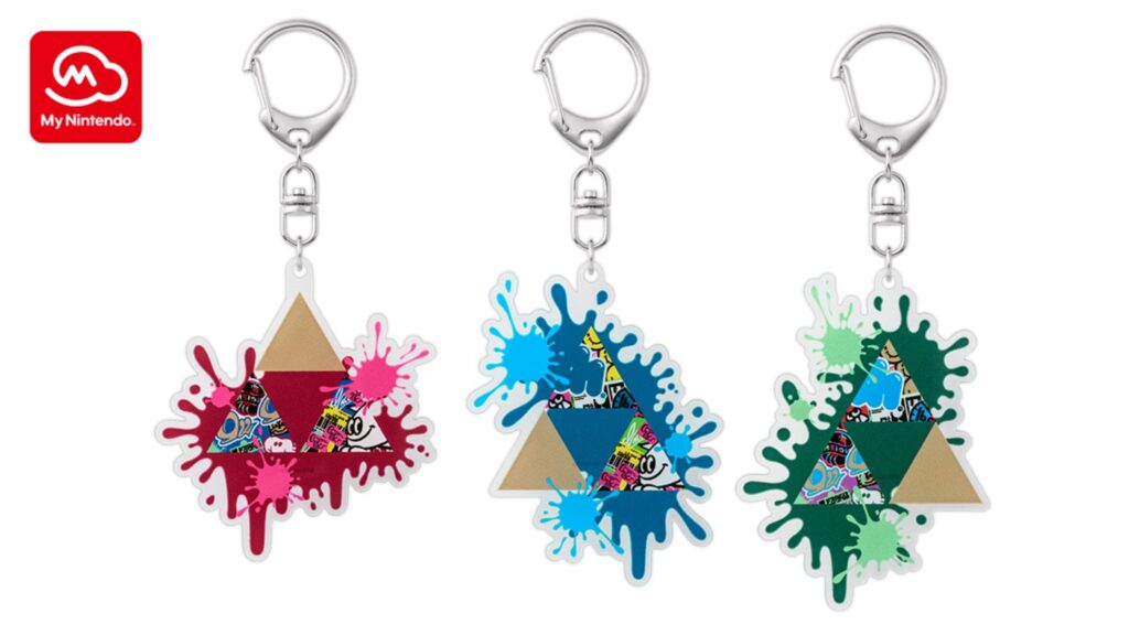 Zelda Splatfest Keychain Set is now available