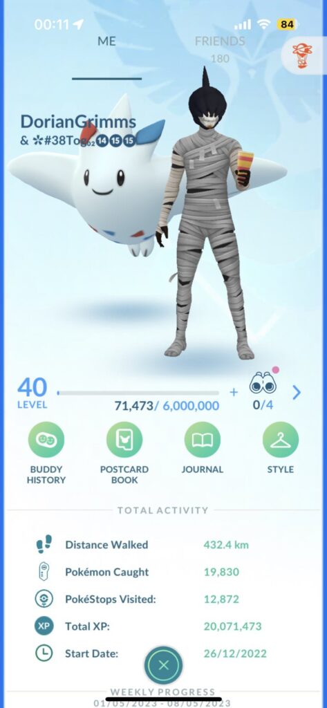 Reached level 40 today
