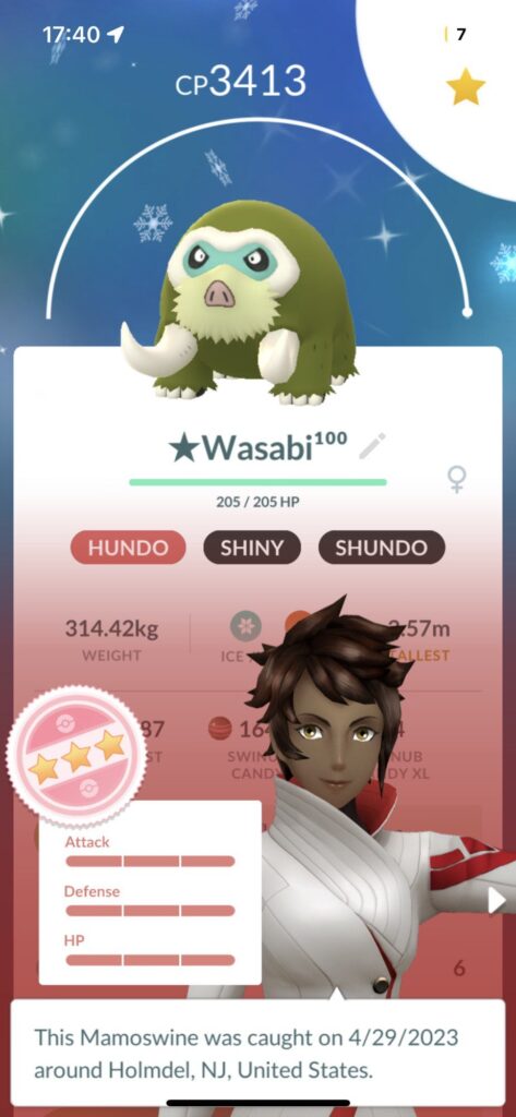 My First Shundo! Gotta love community day!
