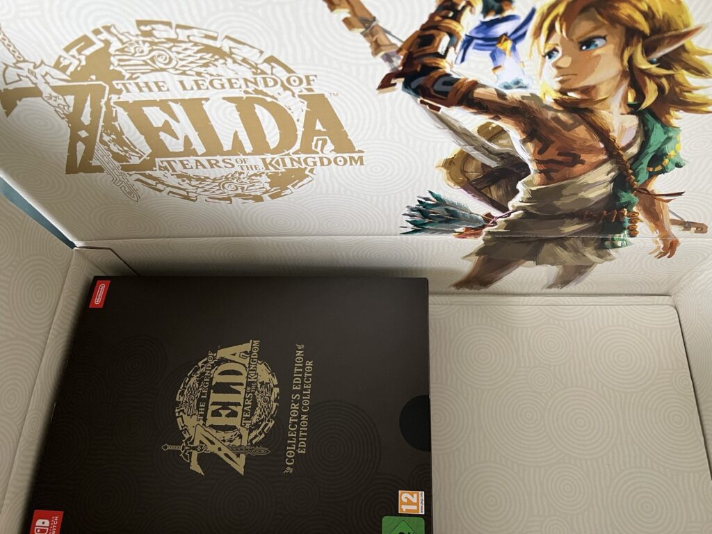 Nintendo Germany Shipping Box for Zelda TOTK Collectors Edition