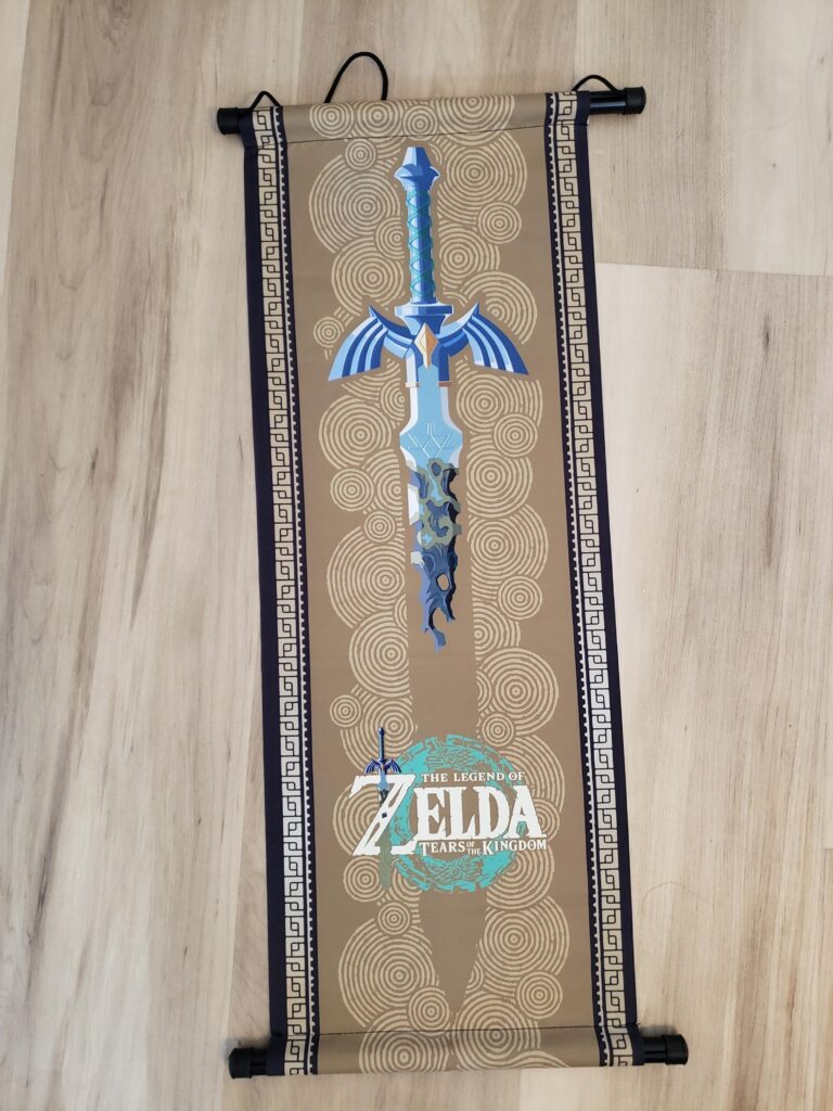 Golden scroll Tears of the Kingdom preorder bonus from Walmart