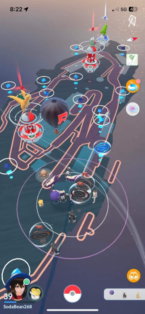 Wow, the Poke Stops at Alcatraz are amazing. Just think of how cool it would be if the prison was still open and everyone who smuggled in a phone could level up like crazy.