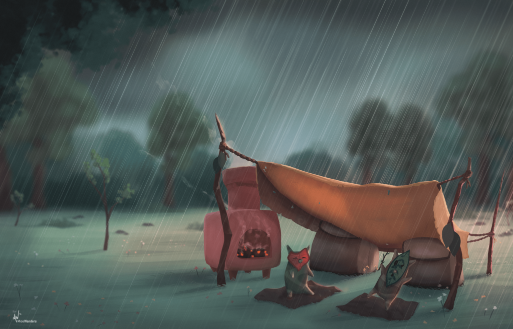 [Tears of the Kingdom] Camping With My Friend