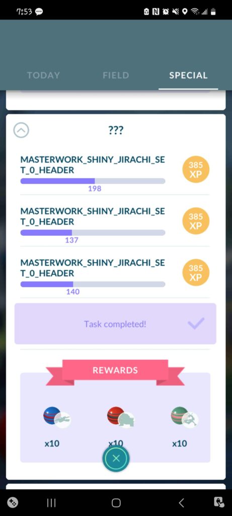 Ah yes, my favorite special research, ???