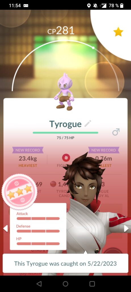 My first hatched hundo!!