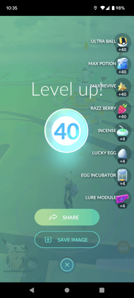 Day 1 player. Finally hit 40!