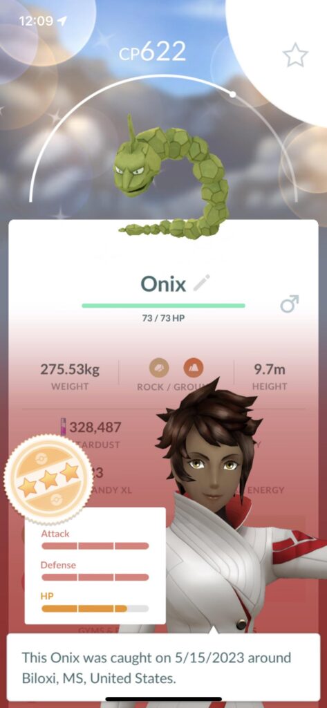 All the GBL battles today finally paid off on my last set, Steelix was on my team today to so now i got a shiny upgrade