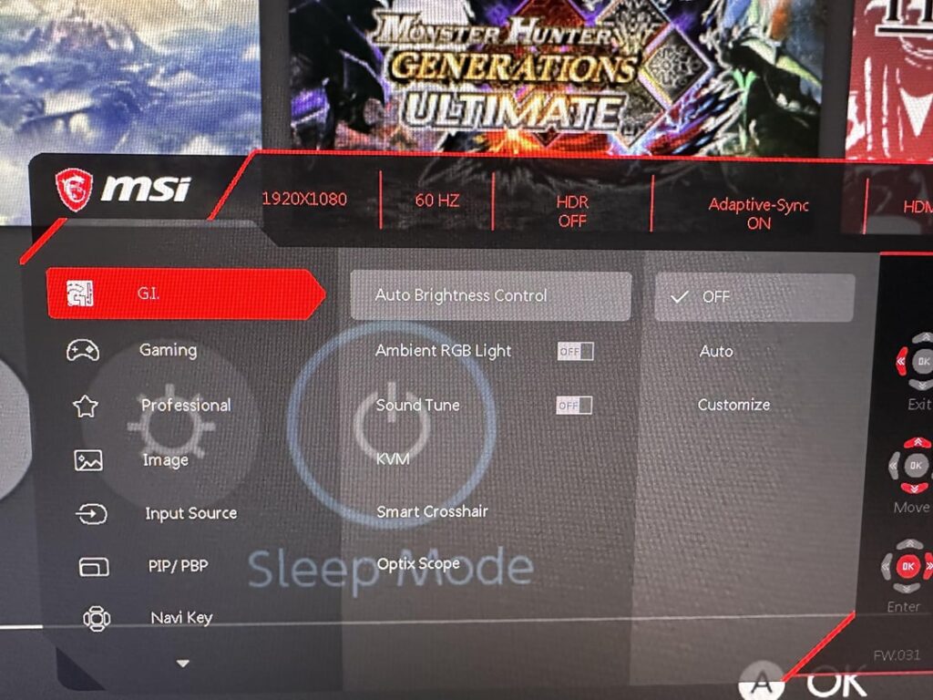 1440P Monitor with my Nintendo Switch