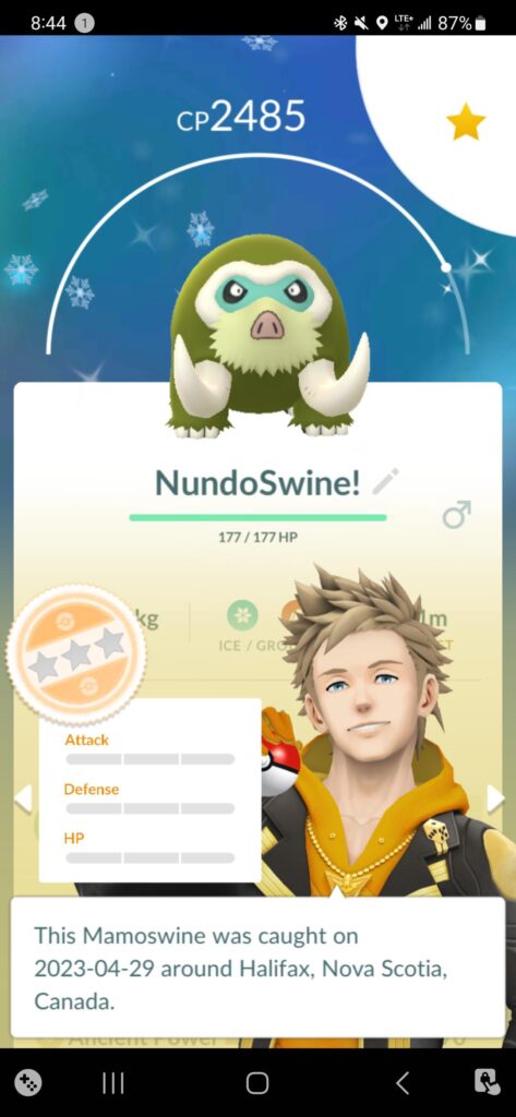 The pride of Nova Scotia!