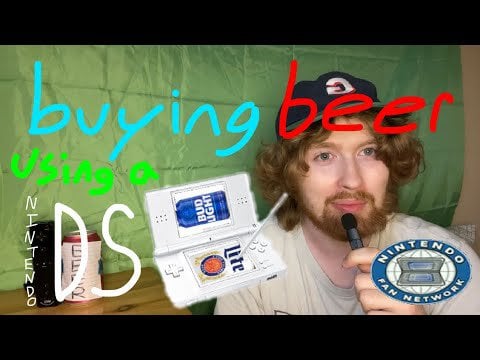made a video on the nintendo fan network, the DS app used by the seattle mariners that let you buy alcohol!