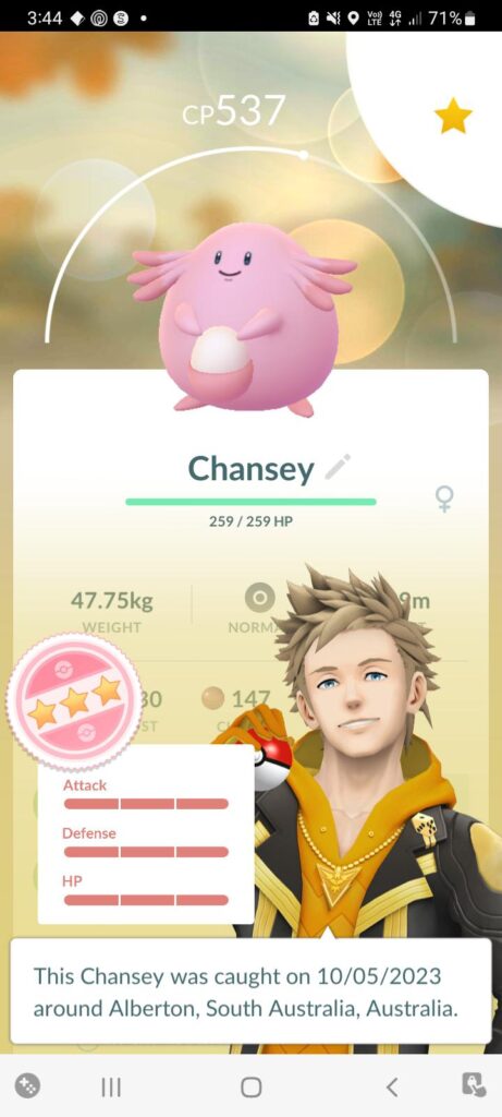 Novice player here, I have been wanting a high IV one bcos they seem to be a pain when I fight them in gyms and I'm so happy and needed to share with someone.