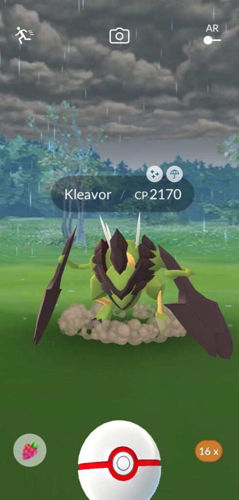 My first raid and got shiny