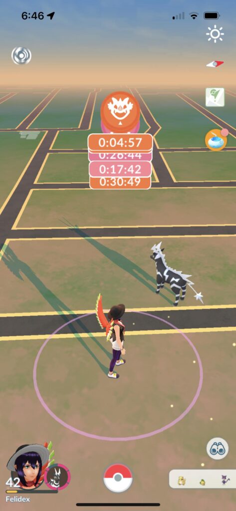 Mmm, glitchy. At least I know how long the local raids have?