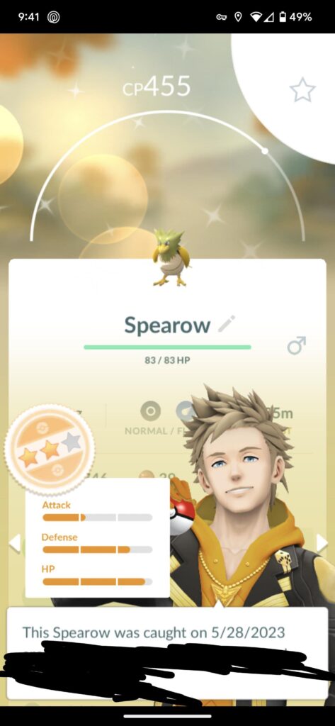 First time playing with my girlfriend first pokemon of the day!