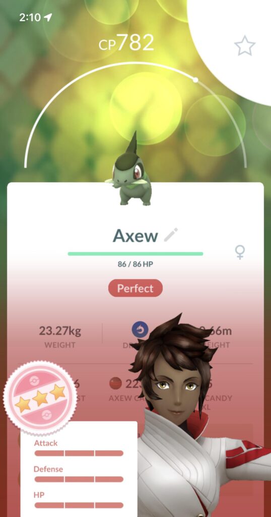 One of my first HATCHED hundos