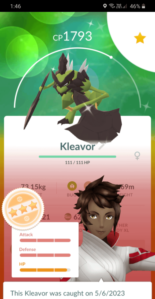 Didn't know this thing evolves from a Scyther 😅