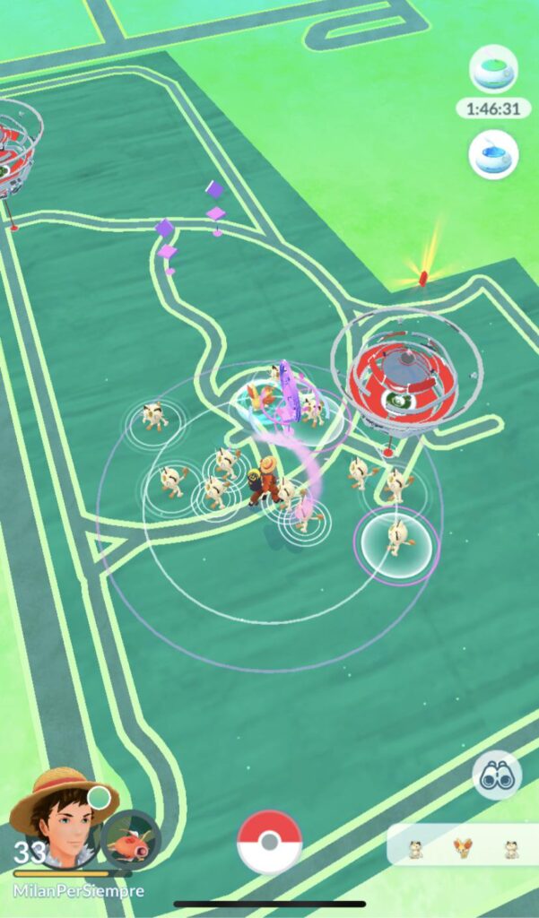 Didn’t know it was Meowth community day 😸
