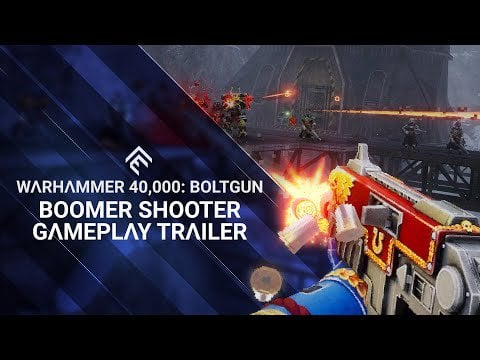 Warhammer 40,000: Boltgun - Boomer Shooter Gameplay Trailer