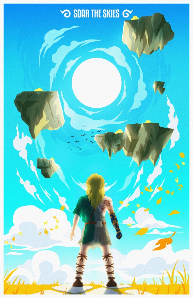 Wanted to share this teaser poster I made for Tears of the Kingdom. I can't believe we're this close to release!