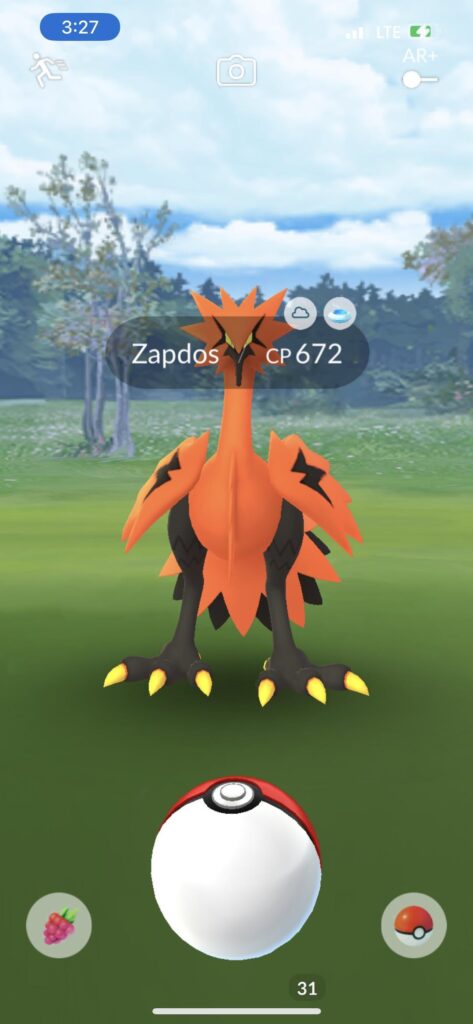 Finally!! A legendary bird!!