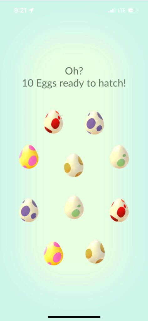 Gotta hatch them all. Took a lot of planning but I got 2 of each egg type.