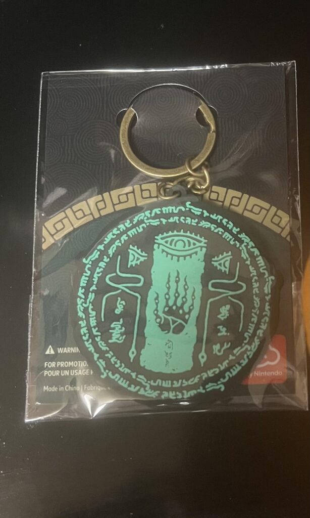 TOTK KeyChain from my Nintendo awards