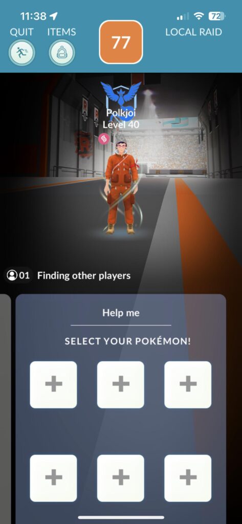 Can’t believe how many people showed up to the shadow mewtwo raid in my rural area!!!