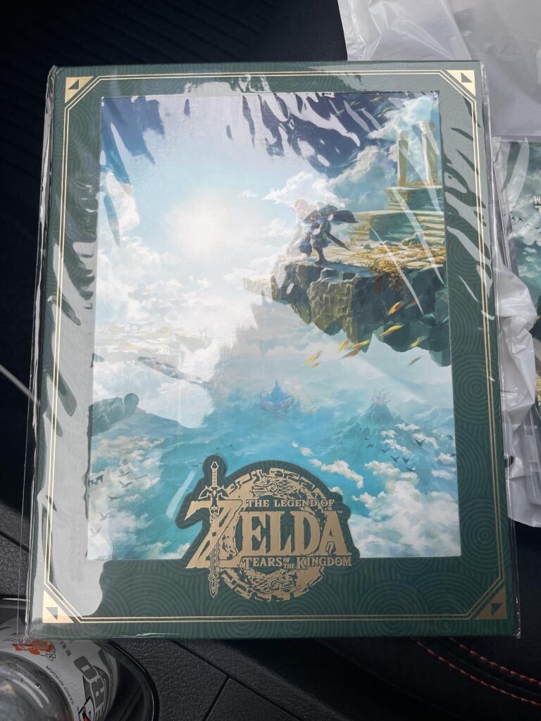 TOTK art print from Best Buy