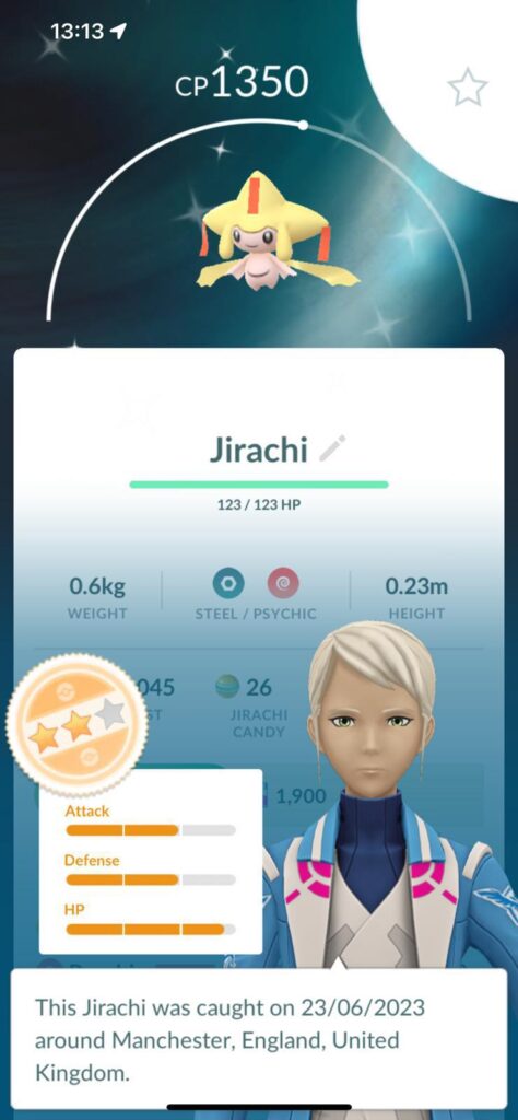 It took me months to get this Pikachu, and I got some of the worst possible IVs