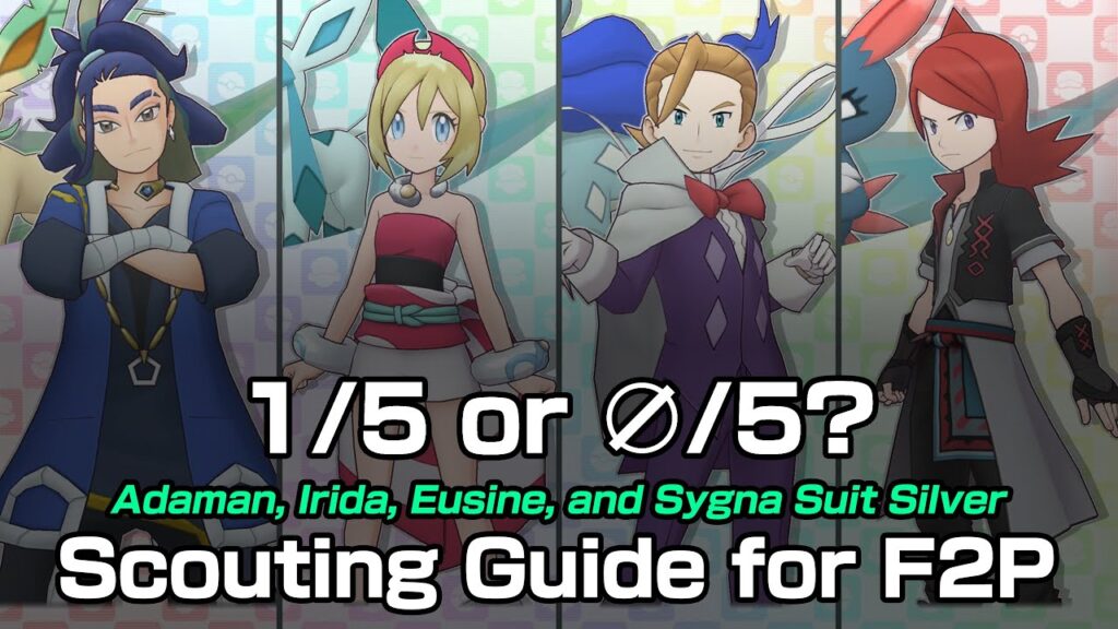 [Pokemon Masters EX] 1/5 OR NONE/5? Scouting Guide for F2P (June 2023)