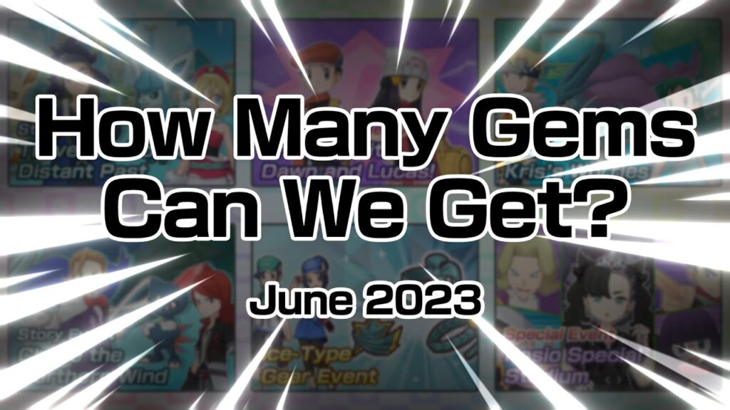 [Pokemon Masters EX] HOW MANY GEMS CAN WE GET? (June 2023)