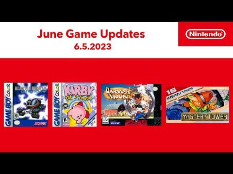 NES, Super NES, and Game Boy – June 2023 Game Updates – Nintendo Switch Online