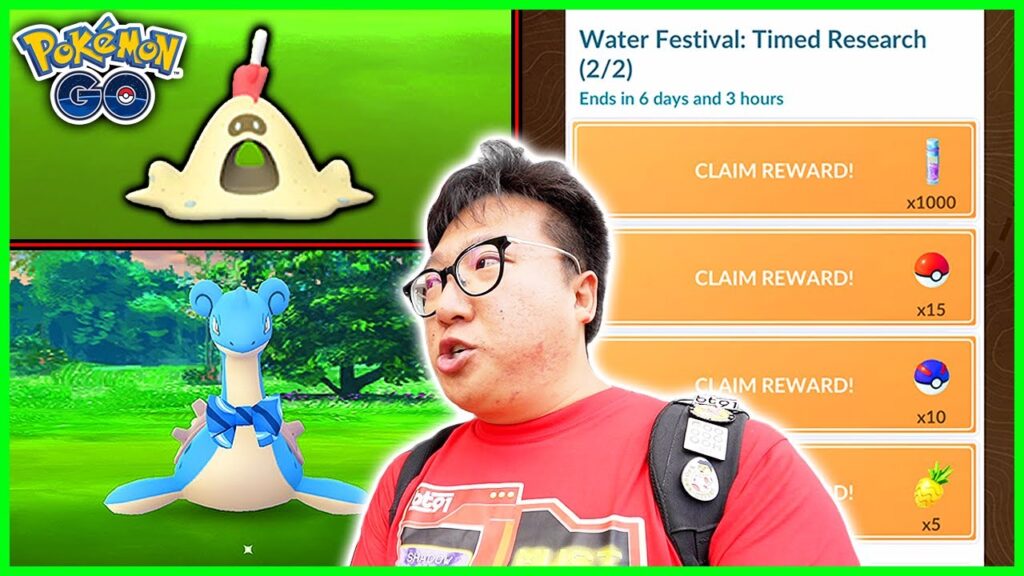 Special Spotlight Hour With Water Festival Event in Pokemon GO