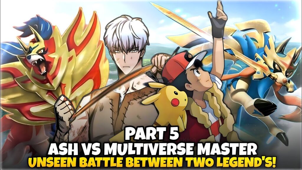 Part 5: Ash vs Multiverse master || Road to Pokemon master | Ash vs Leon | Ash become Pokemon master