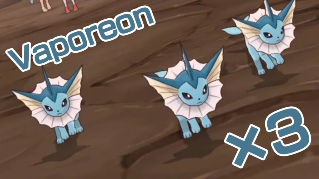 TRIPLE VAPOREON | Adaman + Lyra + SS Misty Showcase | Pokemon Masters EX