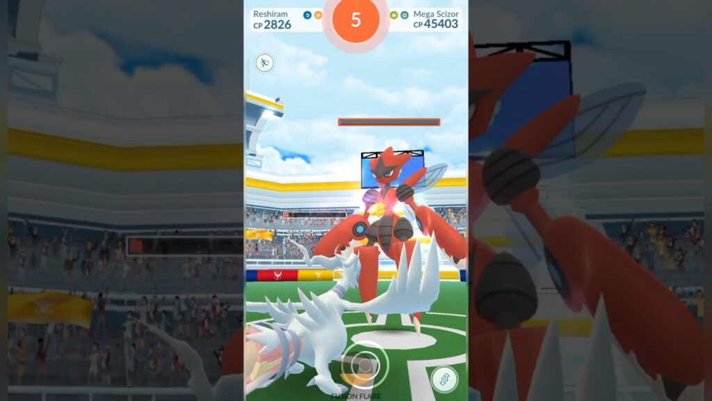 The Most Epic Raid You Will Ever See in Pokemon Go  #shorts