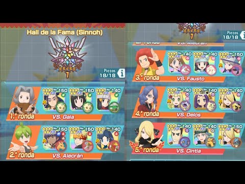 Sinnoh Champion Stadium 1st Week - Pokemon Masters Ex