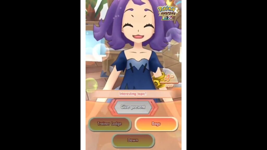 Pokemon Masters EX - Day 1: Randomly Interacting With Acerola [+21 LVL]! Lodge Acerola & Banette!
